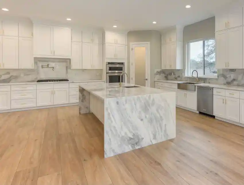LVP flooring installation completed by Braga Remodeling in Northeast Florida